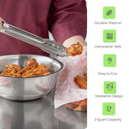 OCS Parts 3 Quart Mixing Bowls | Set of 2 | 9.75-Inch Stainless Steel - Image 4