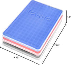 Tovolo Mini Ice Cube Tray with Lid Set of 3 Assorted Colors Small Ice Maker - Image 8