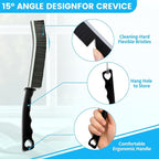 16Pcs Crevice Cleaning Brush Set, Hard Bristle Scrub Brushes Tools - Image 6