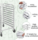 HALLY SINKS & TABLES H Bun Pan Rack 10 Tier - Image 3