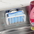 TAILI Sink Caddy with Strong Suction Cup, Sponge Holder - Image 3