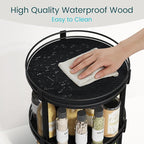 Snughome Lazy Susan Organizer, 3 Tier Rotating Spice Rack - Image 6