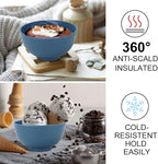 Wrova wheat straw dessert bowls 10oz set of 8 - Image 3