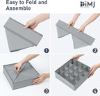 Joyoldelf Sock Drawer Organizer Divider 4 Packs Underwear Organizer, 2 x 24 - Image 7