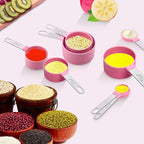 Measuring Cups Set Measuring Spoons Set, Nesting Measure Cups - Image 6
