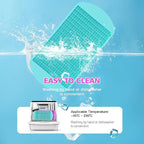 Mini Ice Cube Trays Set of 2-160 Small Ice Cubes Silicone Mold - Image 5
