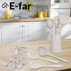 E-far Silicone Cooking Utensils Set, Silicone Kitchen Tools - Image 7