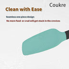 Coukre Silicone Spatula Set of 5, High Temperature Resistant, Food Grade - Image 4