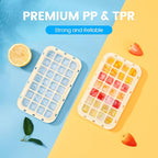 PHINOX Ice Cube Tray with Lid and Bin, Ice Trays - Image 7