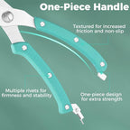 HAUSHOF Kitchen Shears for Food, Heavy Duty Poultry Shears, Stainless Steel - Image 4