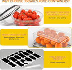 52 PCS Food Storage Containers - Image 4