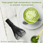 Matcha Whisk, Reusable Resin Matcha Whisk Easy to Clean Stirring Tool - Image 4