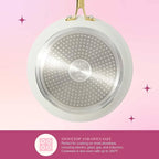 Paris Hilton Iconic Nonstick Pots and Pans Set, Matching Lids - Image 6