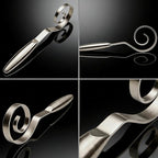 TEEVEA Seamless Danish Dough Whisk Stainless Steel Sourdough Bread Pizza Pastry - Image 4
