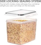 Vtopmart Food Storage Containers 3.3 quart / 3.6L, 4 Pieces BPA Free Plastic - Image 3