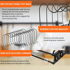 FrutPunch Pots and Pans Organizer, Rack - Image 3