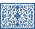Blue and White Pattern Dish Drying Mats by Unknown