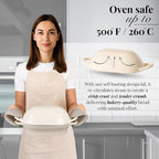 Dutch Oven For Sourdough Bread Baking – Enamelled Cast Iron Bread Loaf Pot – - Image 4