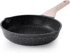 Kordisen Nonstick Frying Pan Skillet, 9.5 Inch Granite Egg Omelet Pan, Healthy by Kordisen