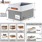 Criusia Large Closet Storage Baskets - Image 3