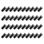 MECCANIXITY 120Pcs Slotted Split Roll Pins 4/25 Inch Dia. 2/5 Inch Length 65Mn by MECCANIXITY
