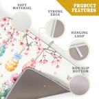 Giwawa Easter Bunny Dish Drying Mat, Spring Rabbits Eggs Hunt Dish Drainer Mats - Image 4