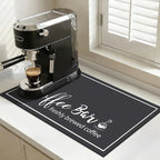 Findosom 12"x 20" Dish Drying Mat, Super Absorbent & Cuttable Coffee Mat - Image 7
