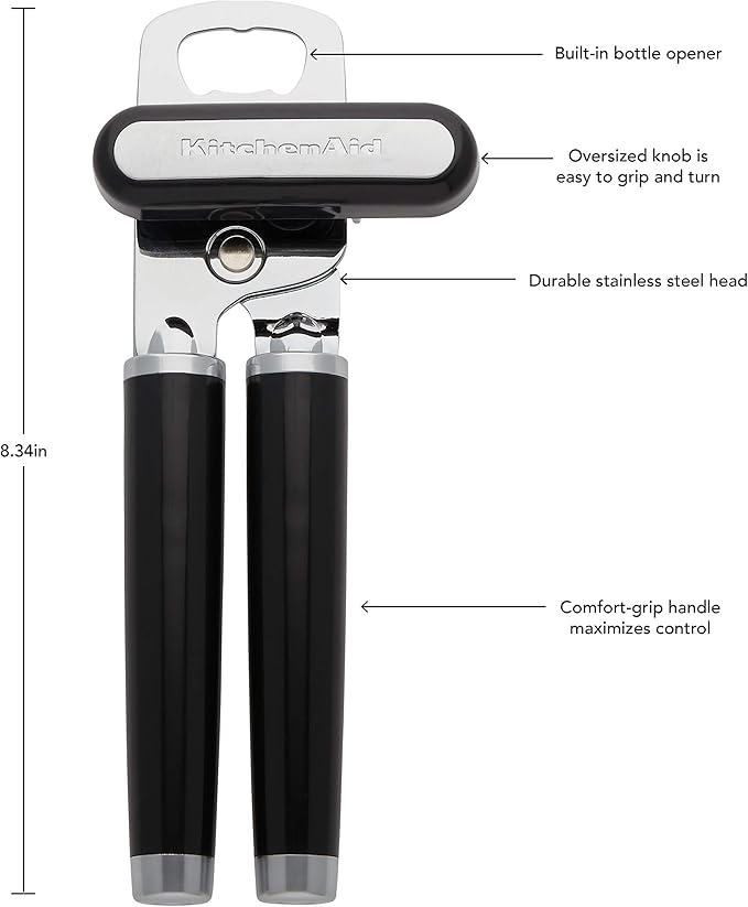 KitchenAid Classic Multifunction Can Opener/Bottle Opener, One Size - Image 3