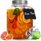 2 Gallon Glass Beverage Dispenser - Image 6