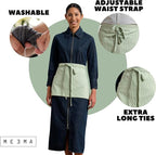 MEEMA Chef Waist Apron Cotton Fabric |Washable & Breathable Waitress & Server - Image 5