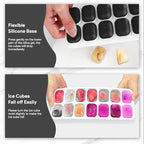 Ice Cube Trays 4 Pack, Airabc Silicone Ice Cube Trays - Image 6