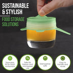 Reusable Silicone Stretch Lids for Food Storage in Fridge - Image 4