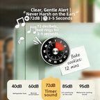 Kitchen Magnetic Visual Cooking Mechanical Timer - Image 3