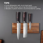 PAUDIN Kitchen Knife Set, 3 Piece High Carbon Stainless Steel Professional Chef - Image 7