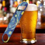 Starry Night Stainless Steel Bottle Opener Van Gogh Oil Panting Art Classic - Image 5