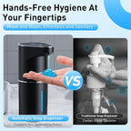Fantictas Automatic Soap Dispenser, Touchless Hand Wall Mount Rechargeable 3 - Image 7