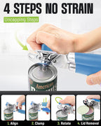 Multifunctional Can Opener Manual, Durable Heavy Duty Handheld Strong Can Opener - Image 3