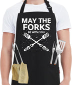 Kaidouma Funny Grill Aprons for Men by Kaidouma