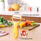 Trez Treamer 6PCS Vegetable Peeler Set - Image 6