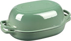 EDGING CASTING Enameled Cast Iron Oval Dutch Oven Pot - Image 5