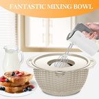 4-1 Colander with Bowl Set, Food Strainers and Colanders, Fruit Washing Bowl - Image 3