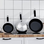 Non Stick Frying Pans Sets, 3-Piece Nonstick Pans, 10” 11.5” Skillet, 5” Egg Pan - Image 6