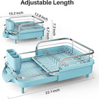 SNTD Dish Drying Rack, Expandable Dish Rack - Image 2