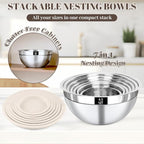 Mixing Bowls with Lids Set - Image 4