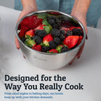 Priority Chef Stainless Steel Mixing Bowls - Image 8