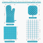 Oven Mitts Kitchen Towels Dishcloths - Image 2