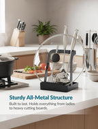 NiHome Big Pot Lid Holder and Spoon Rest - Image 2