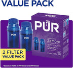 PUR Water Pitcher & Dispenser Replacement Filter 2-Pack, Genuine PUR Water - Image 2
