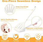 TeamFar Silicone Cooking Utensils Set, 7-Piece Heat Proof Kitchen Utensils Set - Image 3