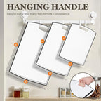 Non Slip Cutting Board, Kikcoin Extra Large Plastic Cutting Boards - Image 6